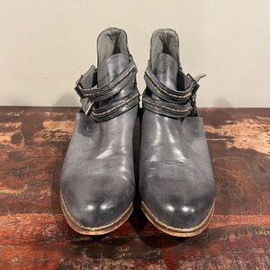 Cato Double Buckle Ankle Boot